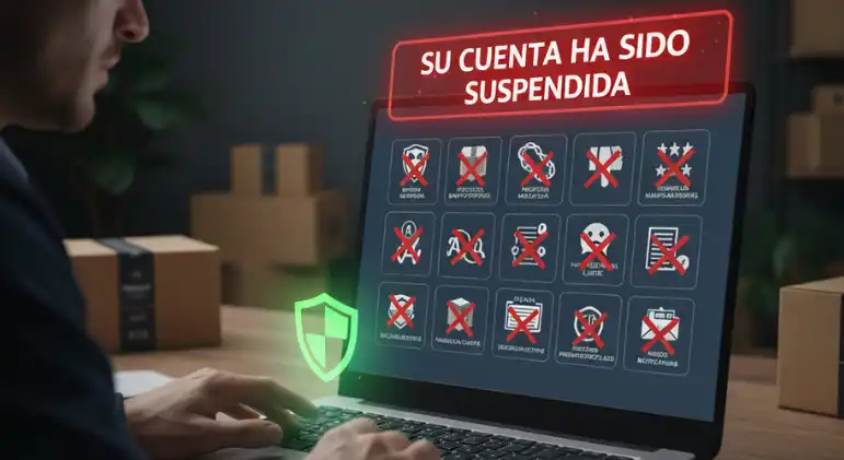 10 errores que provocan la suspension de tu cuenta