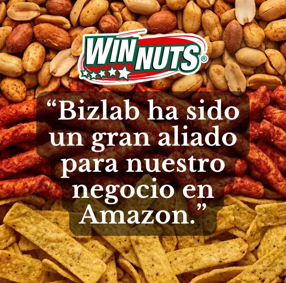 Caso de éxito Winnuts y bizlab agencia de amazon